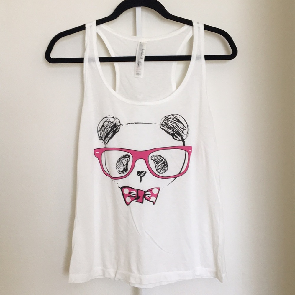 🐼 Forever 21 Nerdy Panda Tank Top 🐼